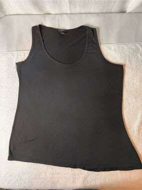 Rue21 Black Scoop Neck Tank Top PLUS SIZE 2X